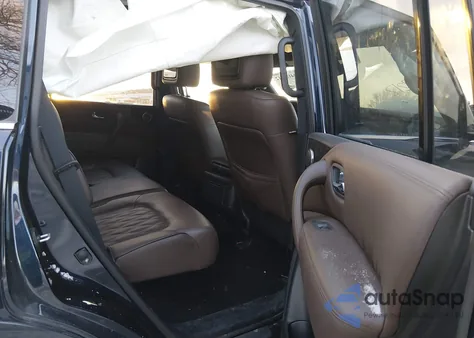 2023 Nissan Armada Platinum 4Wd z USA, uszkodzony, nr VIN JN8AY2CD7P9692629